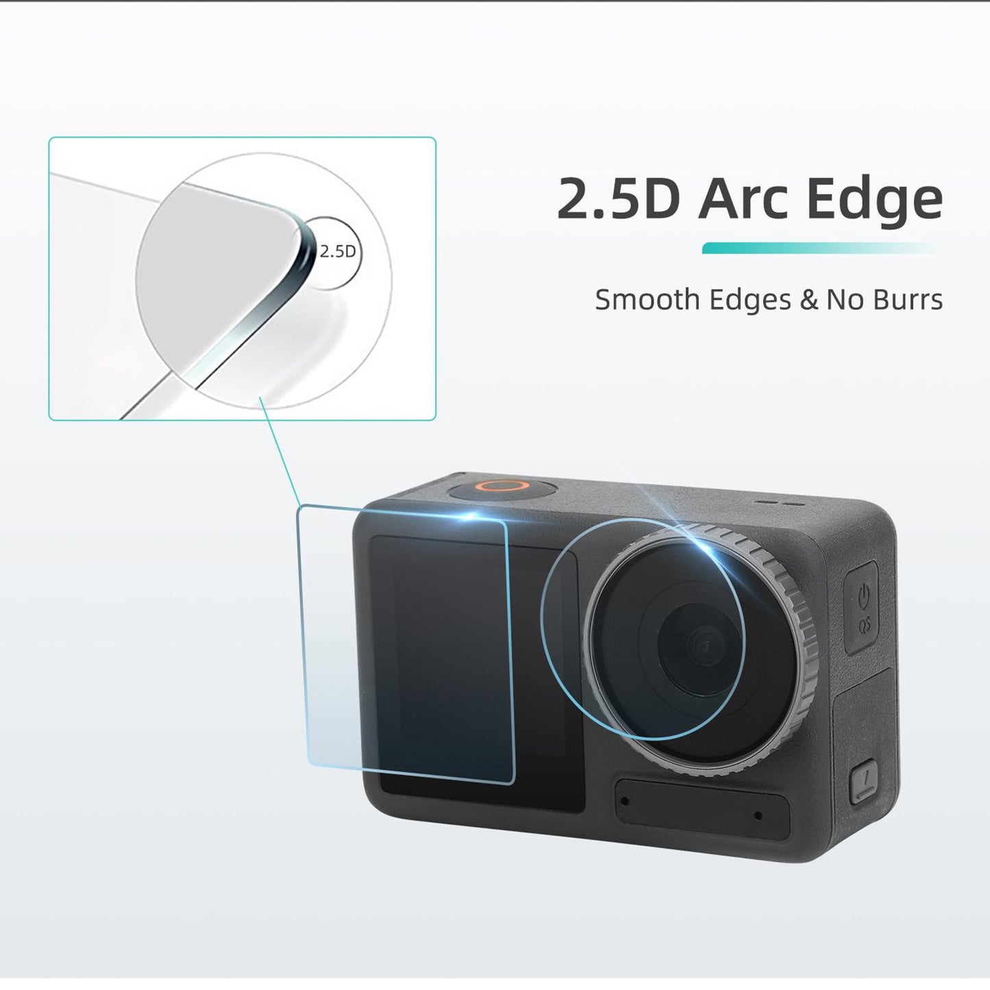 Tempered Glass Screen Protector High Definition for 3 2 Sets