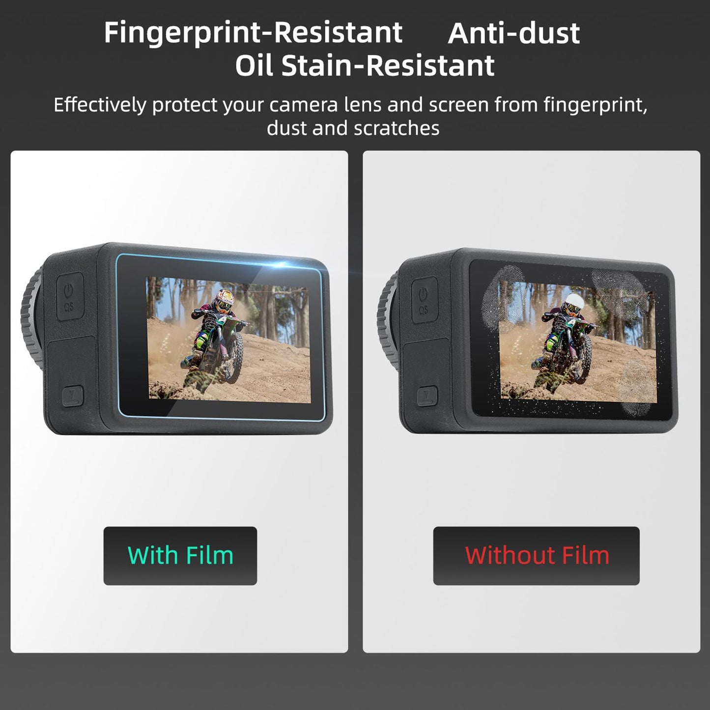 Tempered Glass Screen Protector High Definition for 3 2 Sets