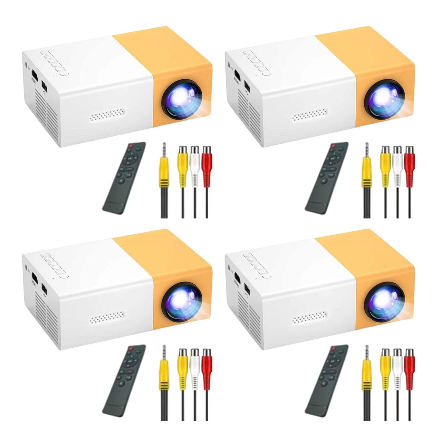 Mini Portable Projector Multimedia Projector for Phone Outdoor Home Theater