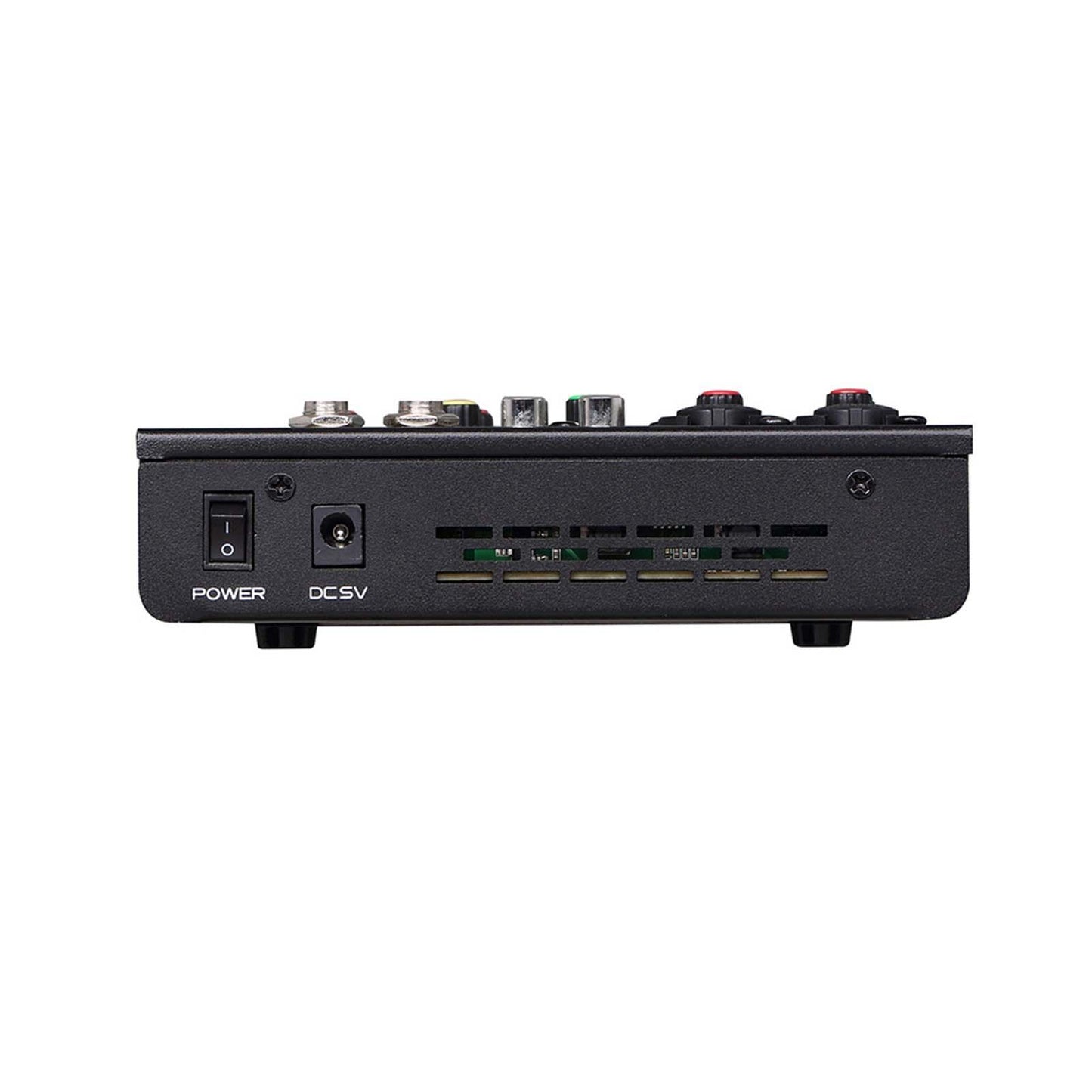4 Channel Digital Audio Mixer for Webcast Network Live Broadcast DJ Studio