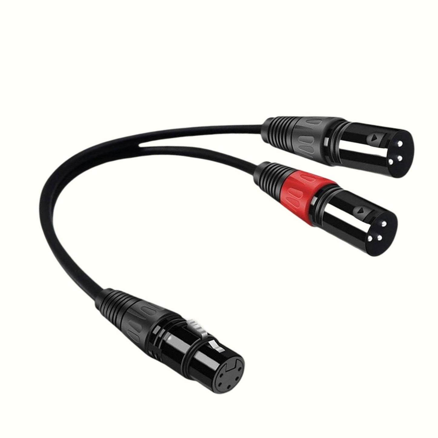 Dmx to XLR Cable 30cm Flexible for Recording Studio Loudspeakers Speakers