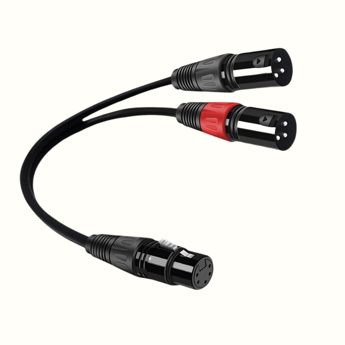 Dmx to XLR Cable 30cm Flexible for Recording Studio Loudspeakers Speakers