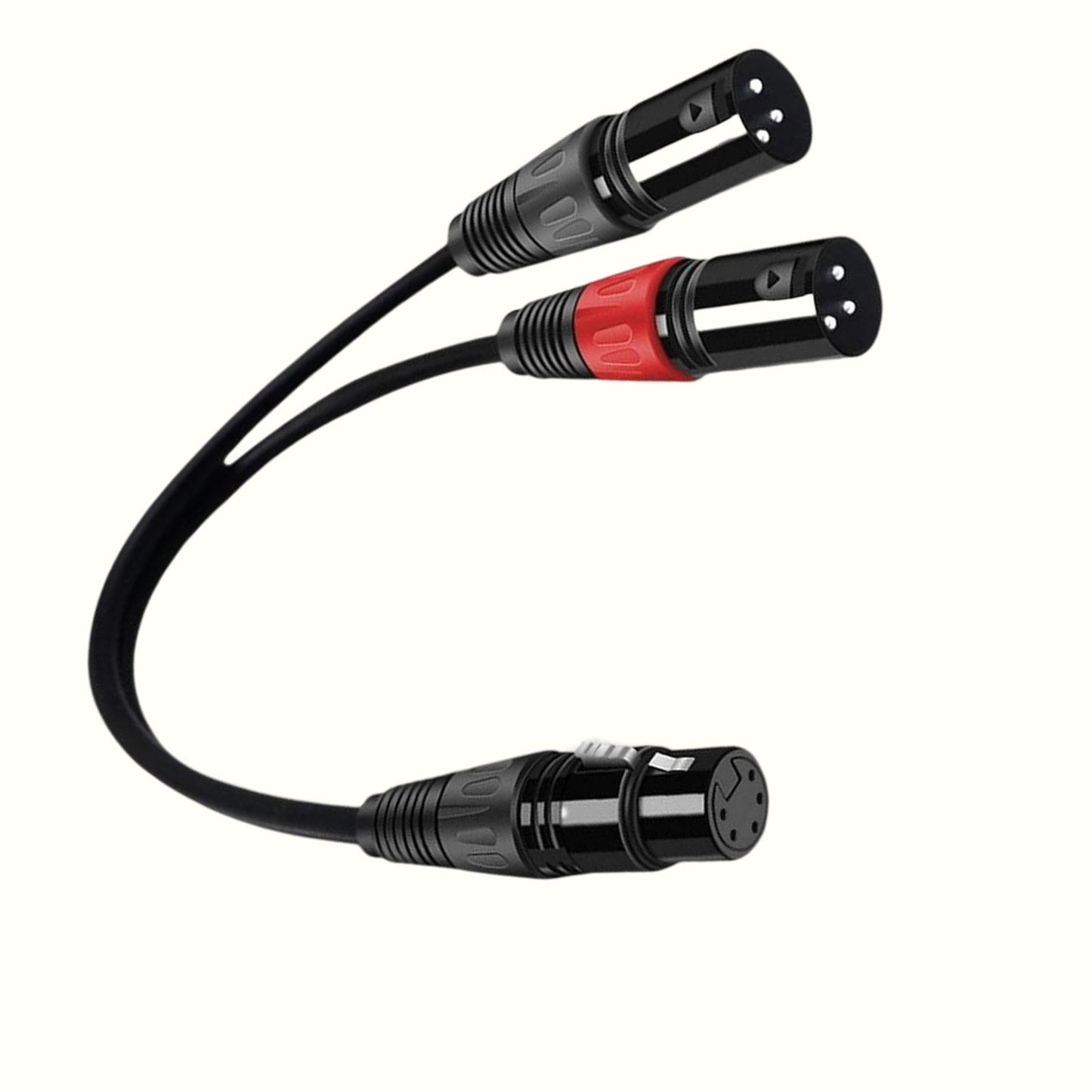 Dmx to XLR Cable 30cm Flexible for Recording Studio Loudspeakers Speakers