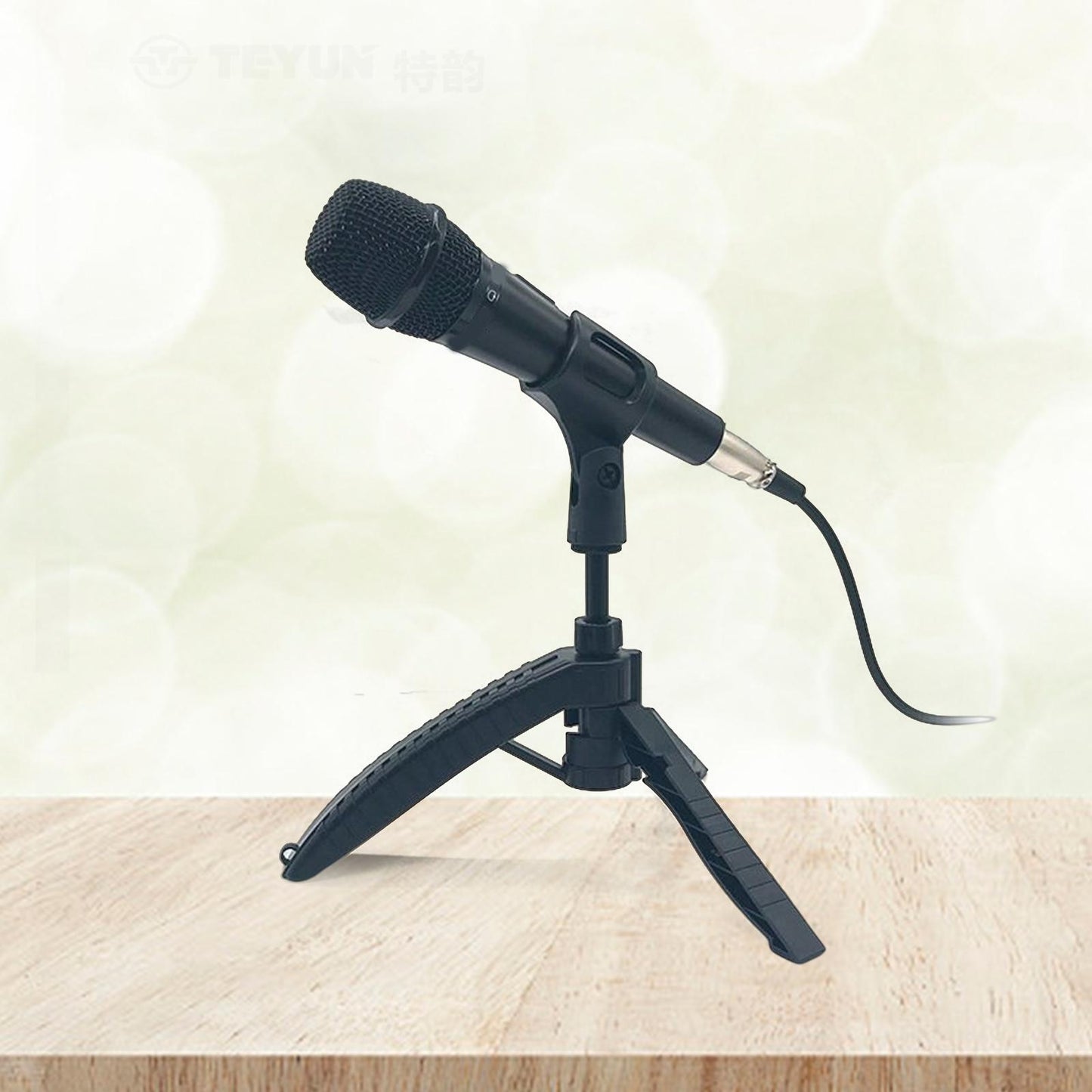 Desktop Microphone Tripod Condenser Mic Bracket Universal Mini for Studio