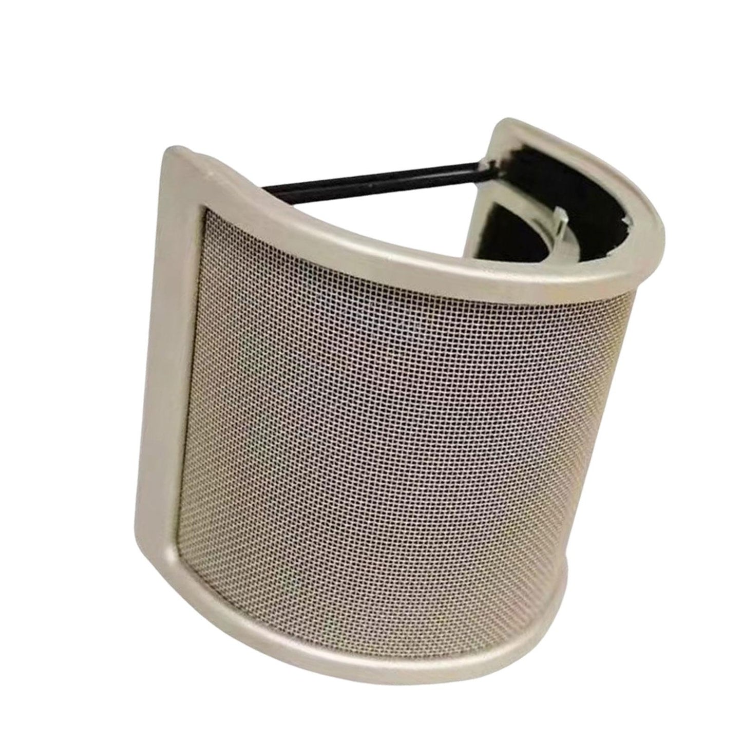Microphone Pop Filter Mic Pop Screen Dual Layered Compact for Streaming Aureate