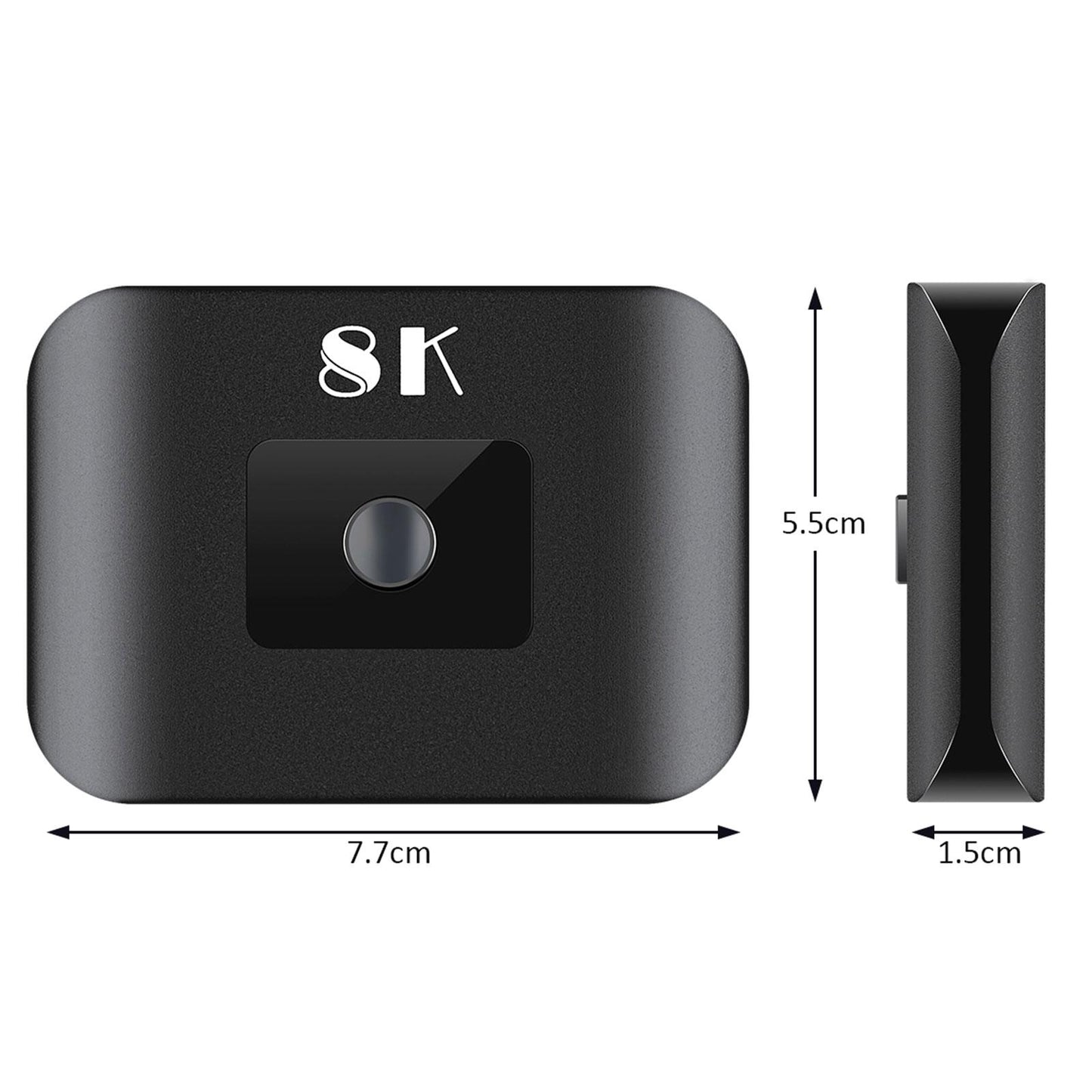 HDMI 2.1 Switch Portable HDMI Switcher Selector for Player Laptop