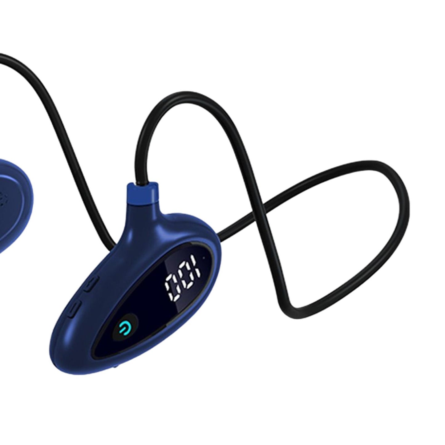 Sports Air Conduction Headset HiFi Lossless Sound Lightweight for Climbing Blue 