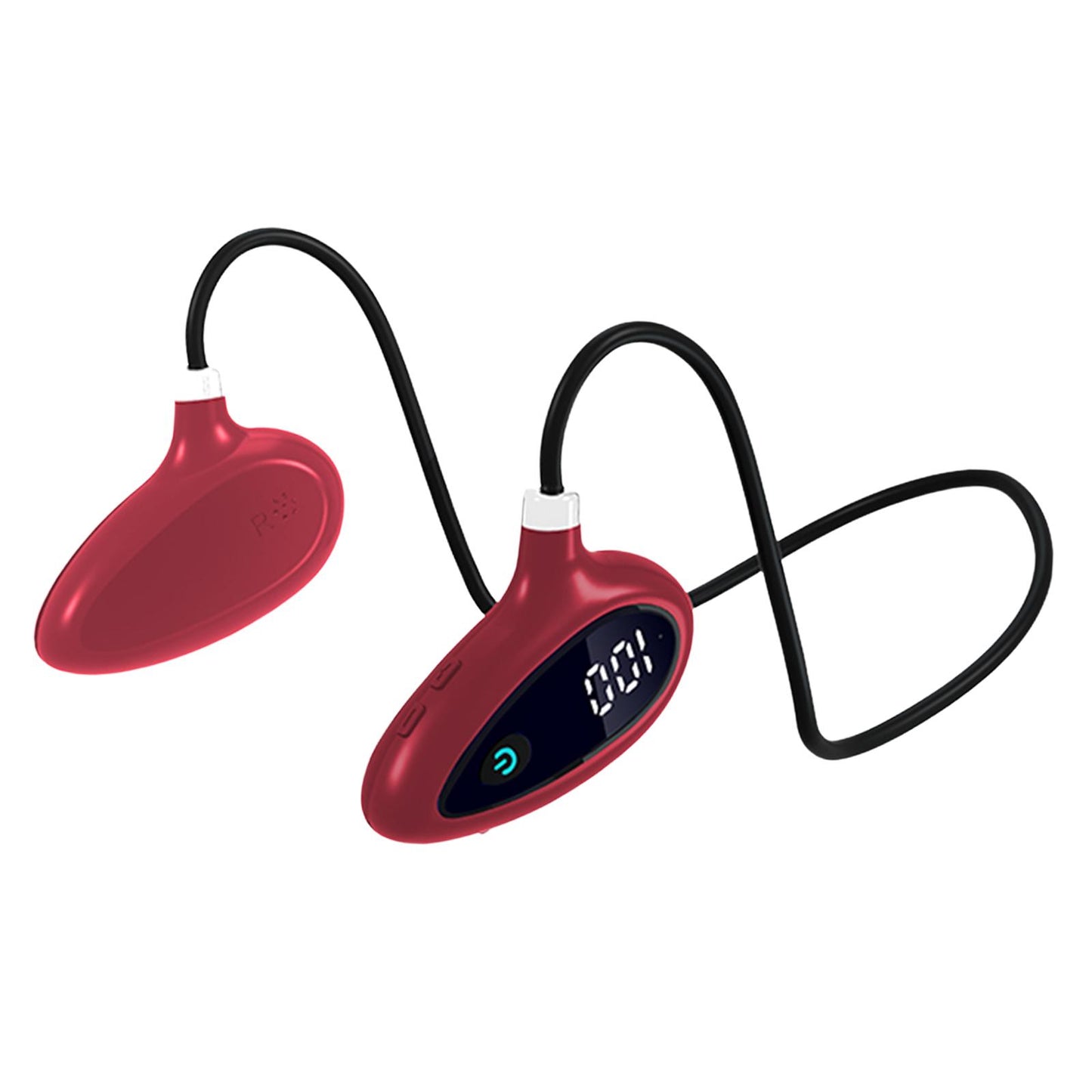 Sports Air Conduction Headset HiFi Lossless Sound Lightweight for Climbing Red