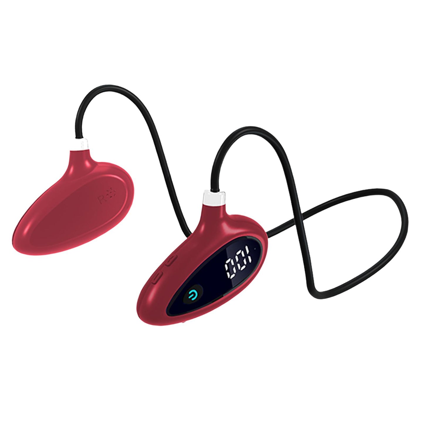 Sports Air Conduction Headset HiFi Lossless Sound Lightweight for Climbing Red