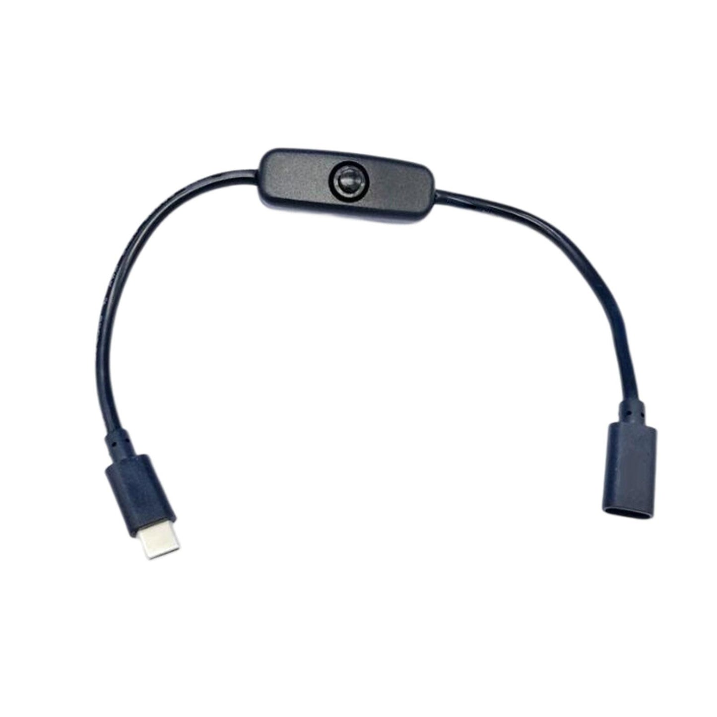 Type C Male to Female Usb C High Speed for Desk Lamp LED Light Bar Computer Black