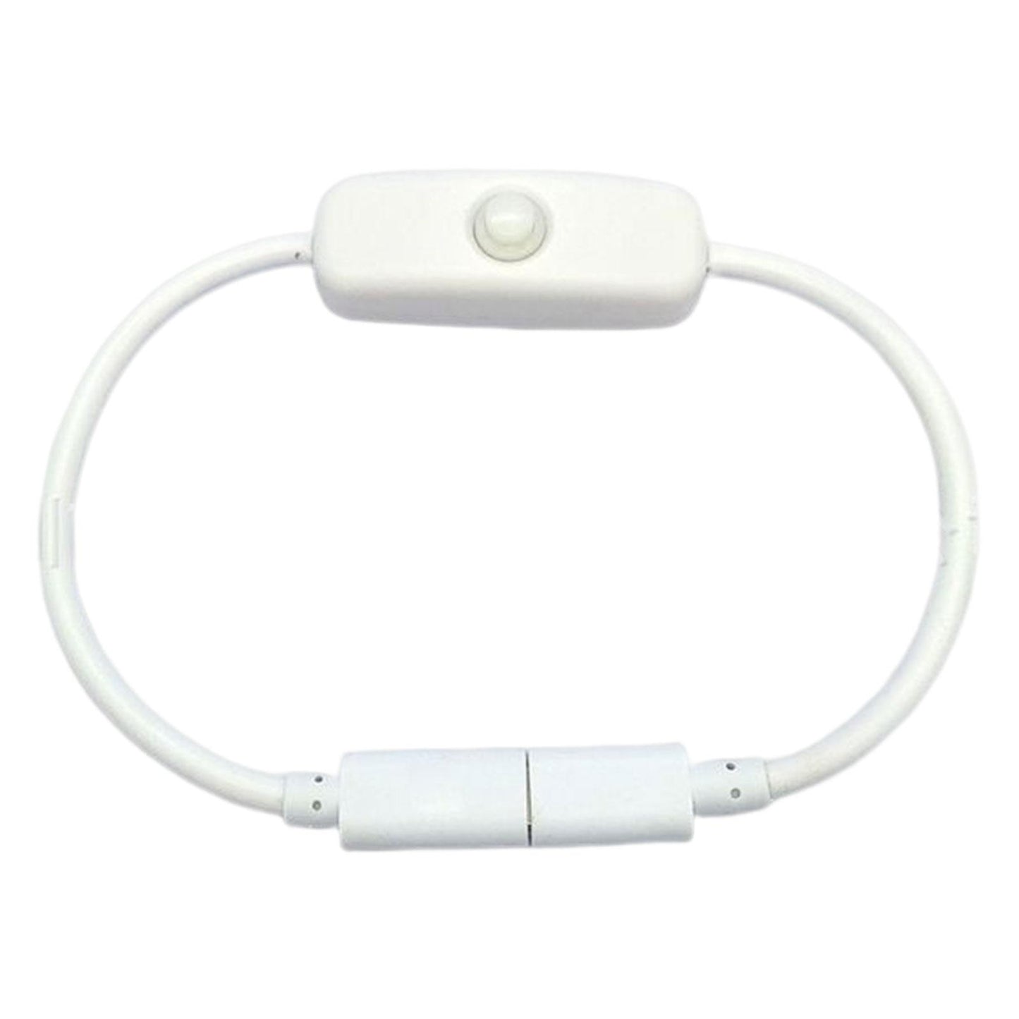 Type C Male to Female Usb C High Speed for Desk Lamp LED Light Bar Computer White