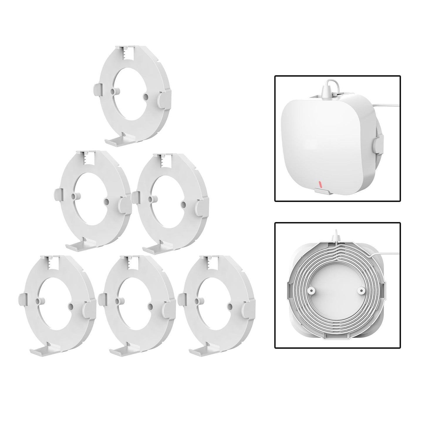 Durable Wall Mount Holder Shelf Brackets Hanger for Pro 6/6E Router 1Pcs