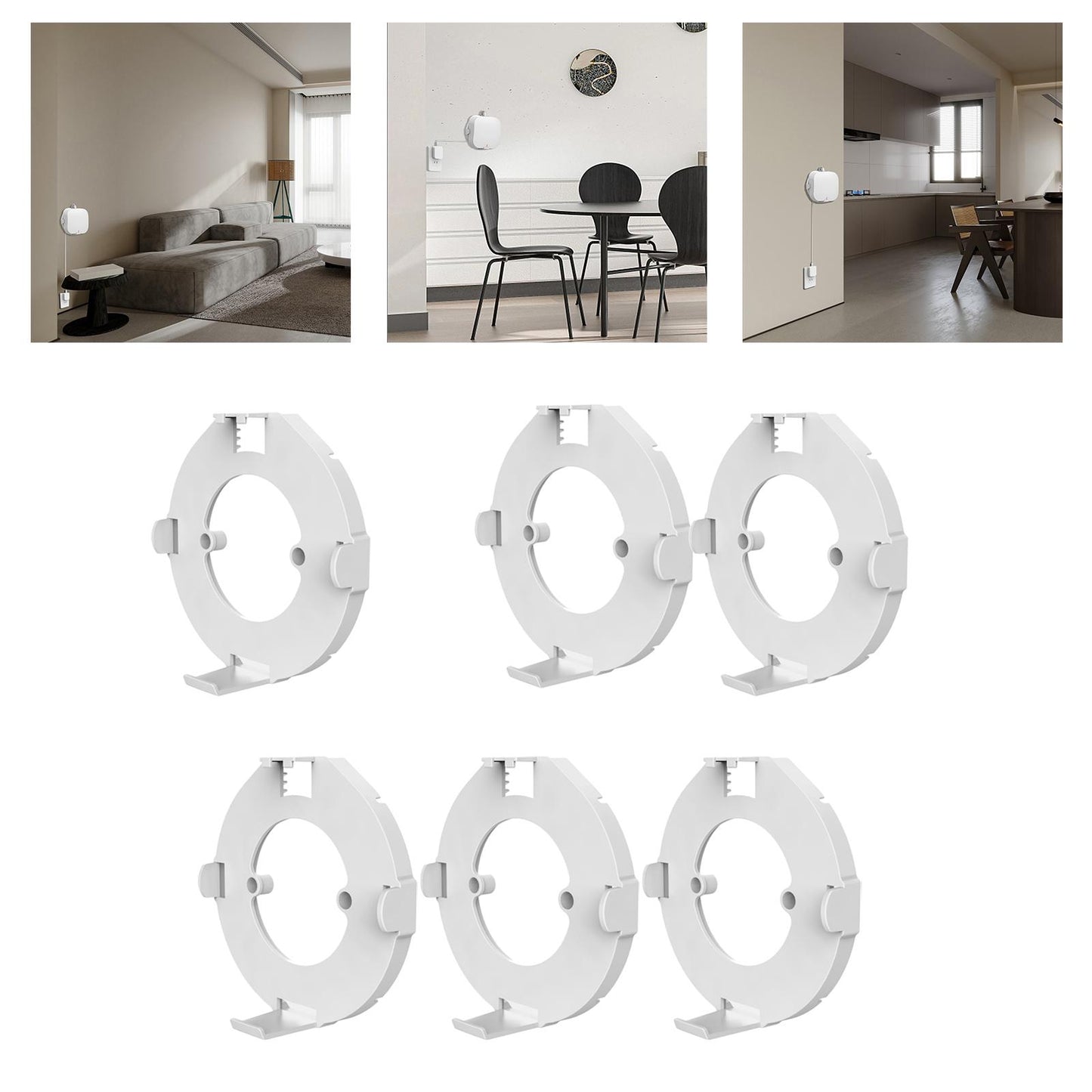 Durable Wall Mount Holder Shelf Brackets Hanger for Pro 6/6E Router 1Pcs