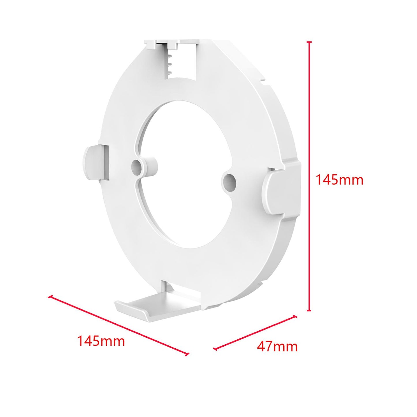 Durable Wall Mount Holder Shelf Brackets Hanger for Pro 6/6E Router  2Pcs 