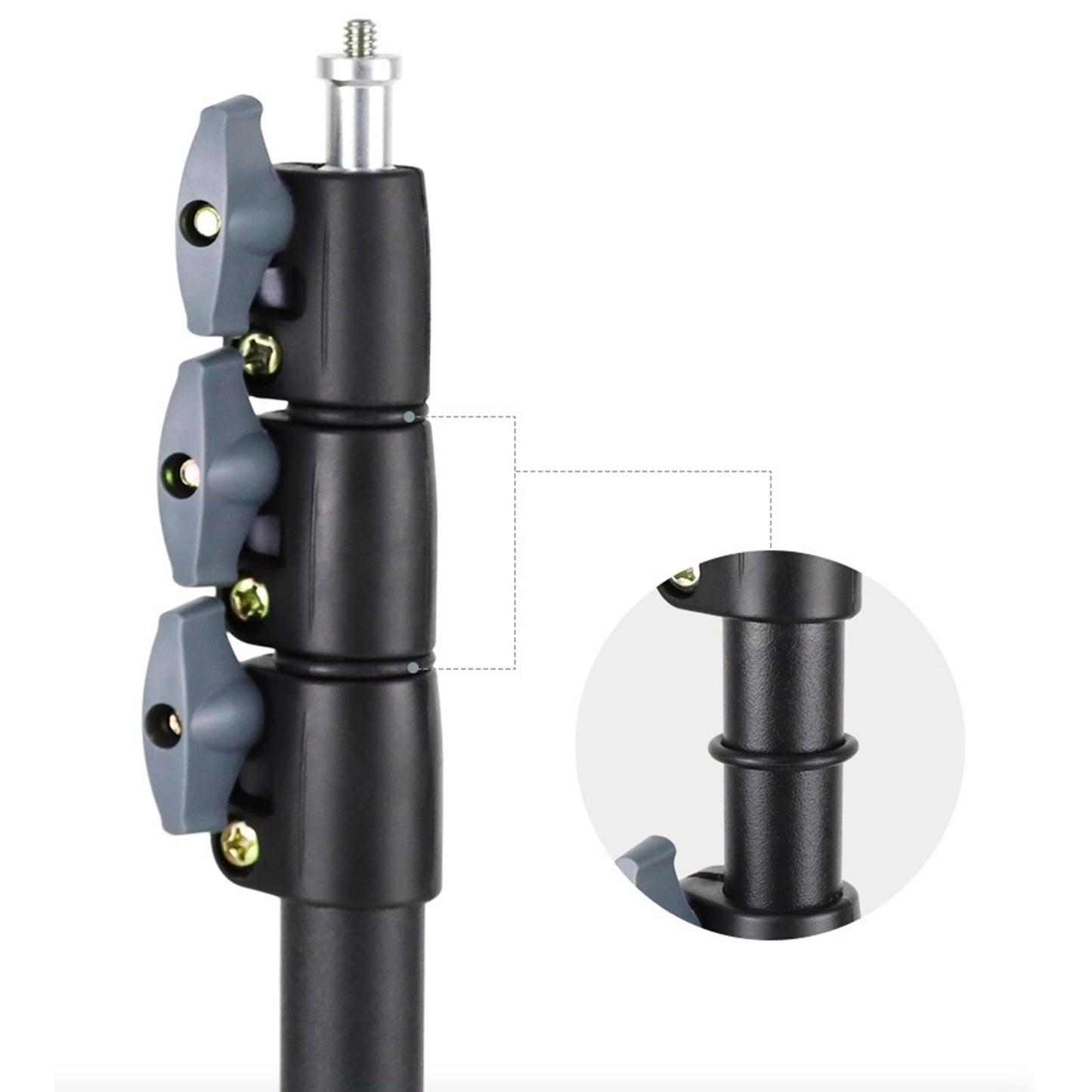 Projector Tripod Stand Adjustable 60-170cm for Flash Lights Soft Lights