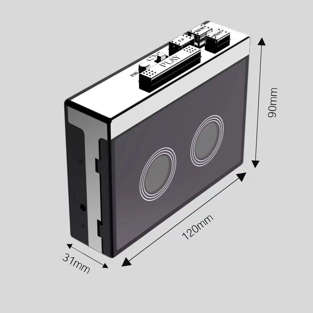Walkman Cassette Player FM Radio Retro Style Walkman for Language Learning