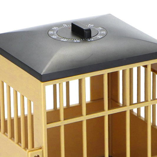 Phone Lock Box Jail Prison Gift Gadget Novelty for Cell Phones Kids Adults Black,Khaki