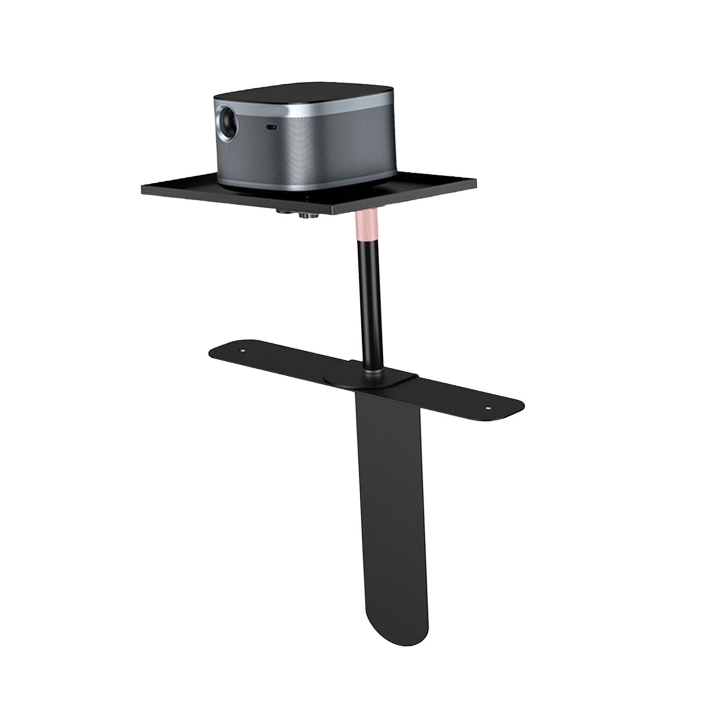 Universal Plug in Projector Bracket Support No Drill Equipment for Bedroom