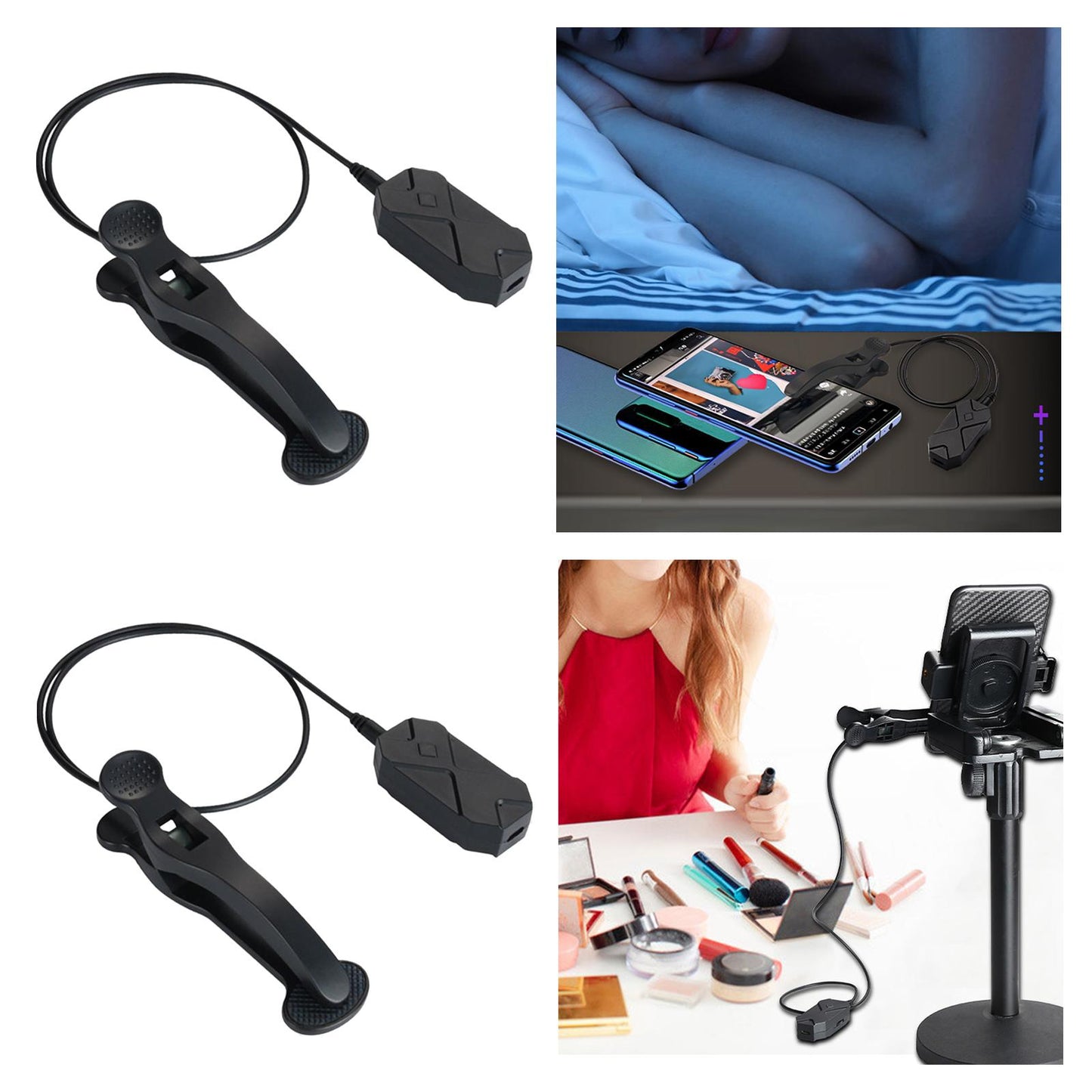 Mobile Phone Screen Auto Clicker Dual Mode for Reward Tasks Smart Phone Plug In