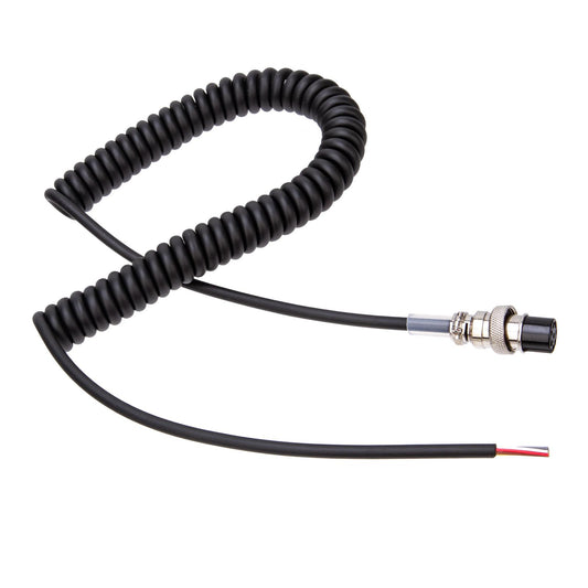 Mic Microphone Extension Cable Walkie Talkie Line for EMS-57 DR435 DR620