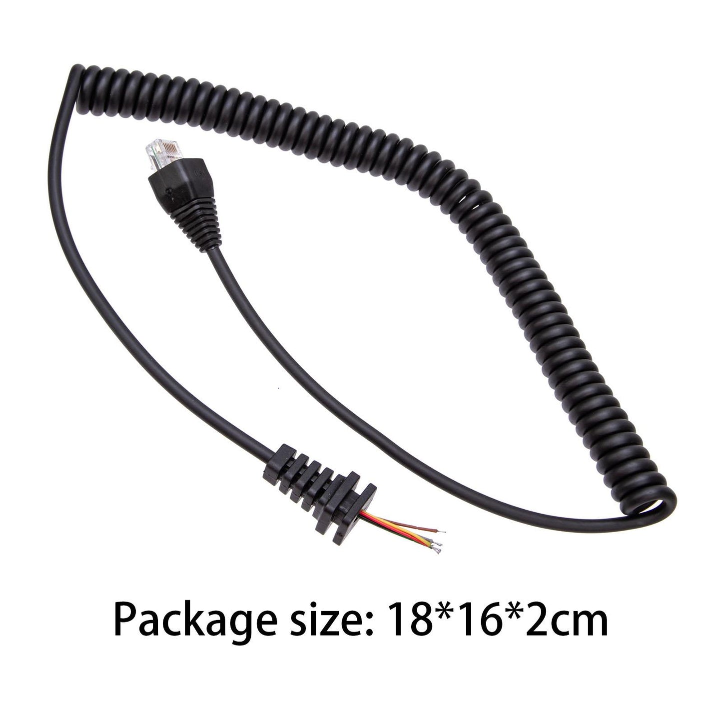Durable 8 Pin Handheld Radio Mic Cable Flexible for MH-67A8J VX2108