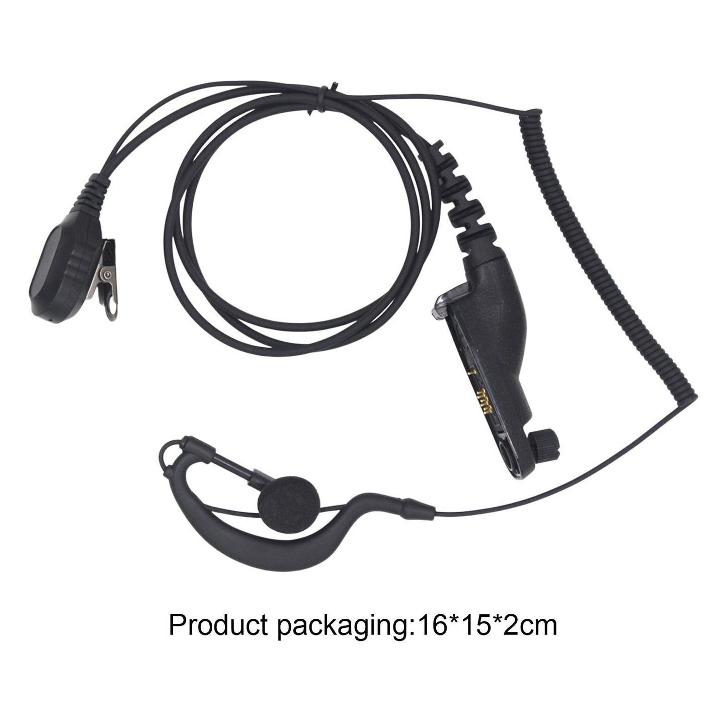 G Shape Earpiece Headset Earhook Earphone for APX8000 Xir P8660 Xir P8628