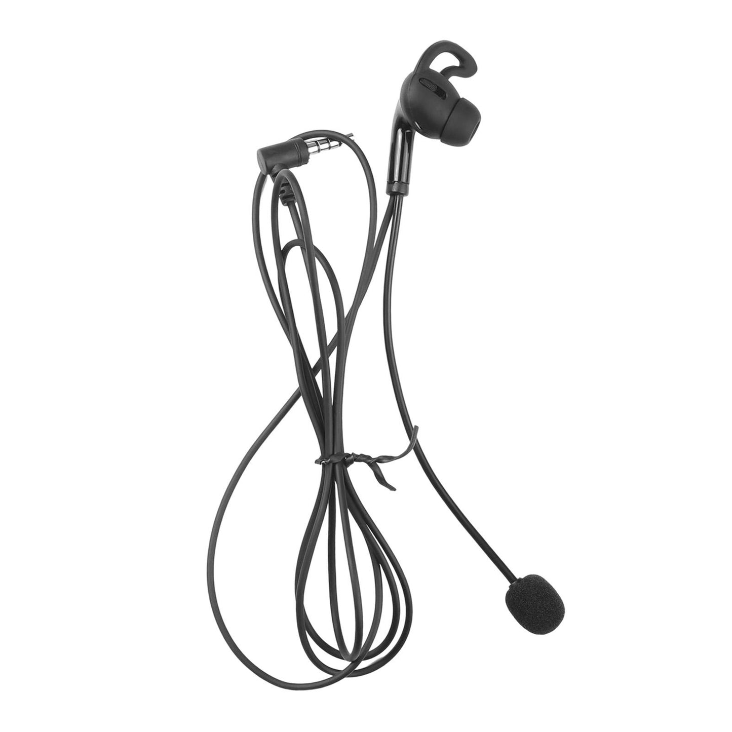 Referee Single Ear Earphone Wired Professional for Laptop PC Phones Tablet