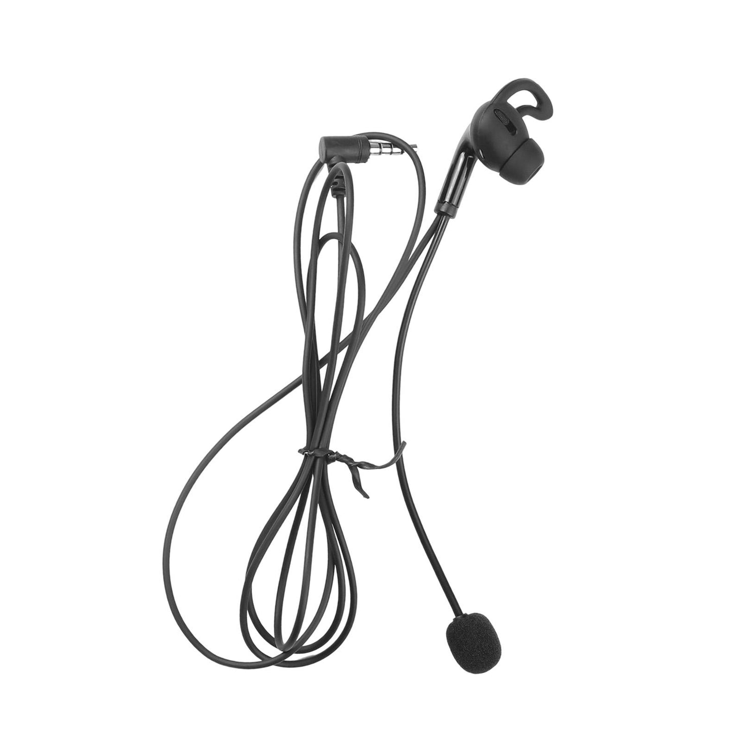 Referee Single Ear Earphone Wired Professional for Laptop PC Phones Tablet
