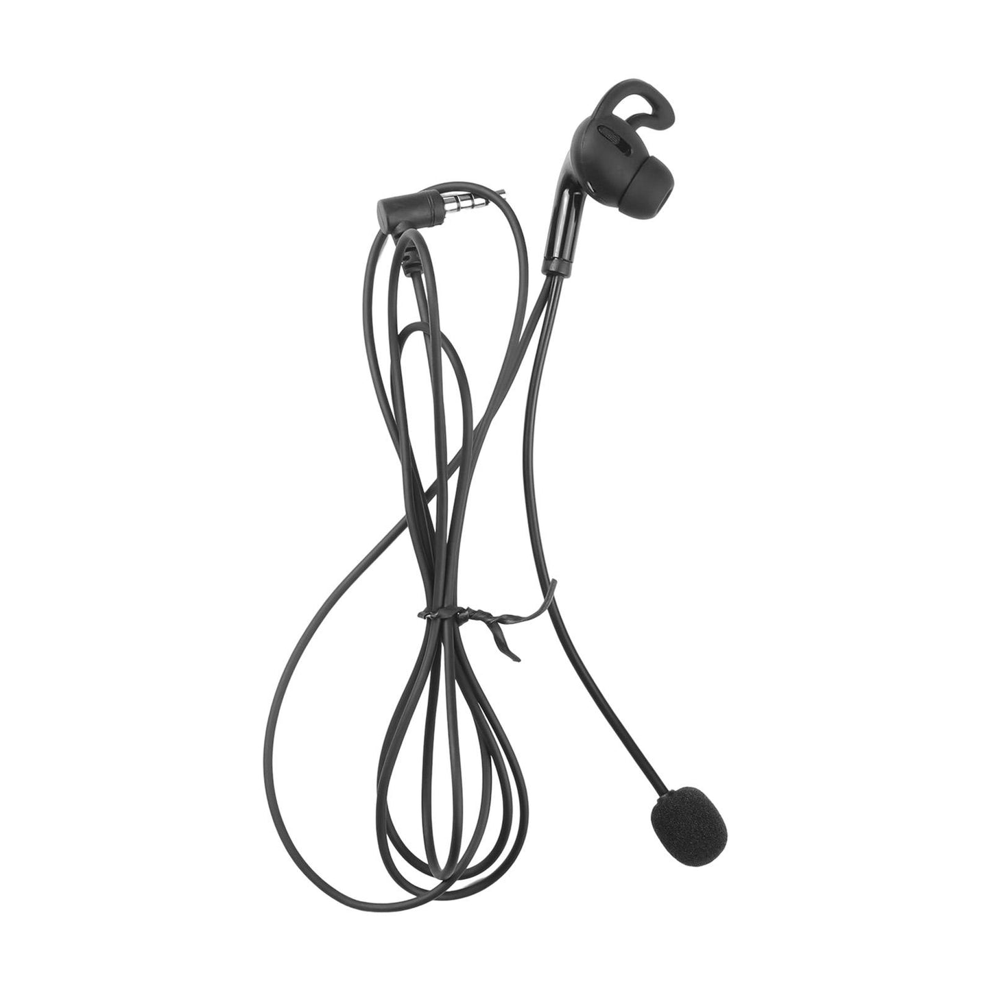 Referee Single Ear Earphone Wired Professional for Laptop PC Phones Tablet
