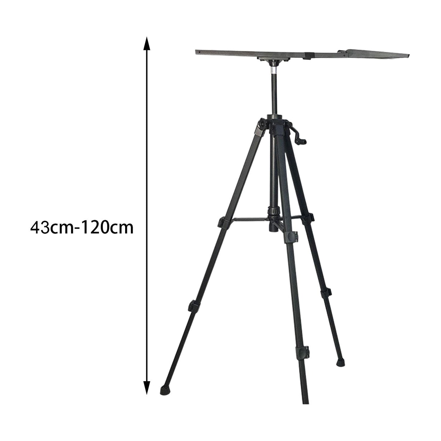 Universal Projector Tripod Stand, Purpose for Camping Tablet Workstation Tray Fixed