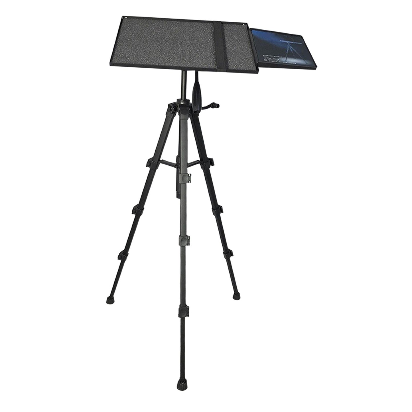 Universal Projector Tripod Stand, Purpose for Camping Tablet Workstation Tray Rotatable