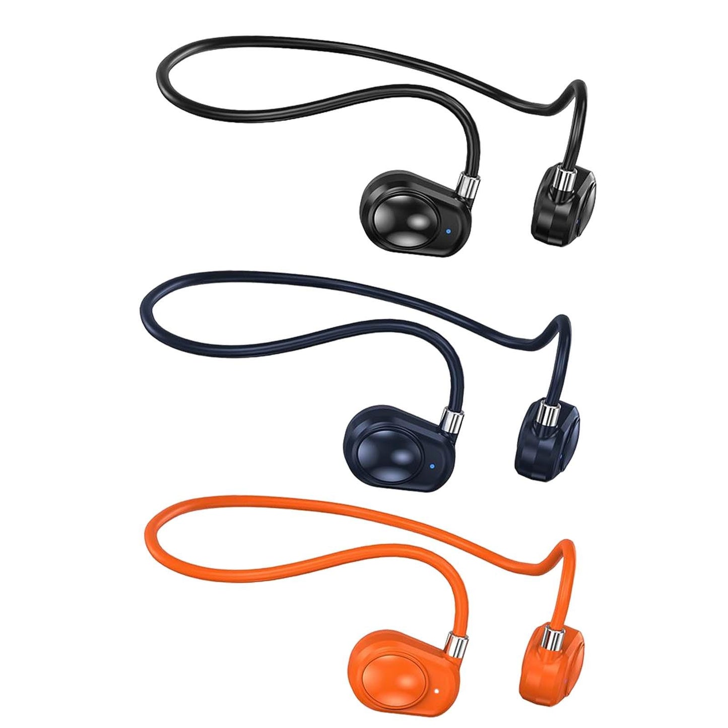 Headphones Headset Sweatproof HiFi Earphones for Cycling Workout Sports Black
