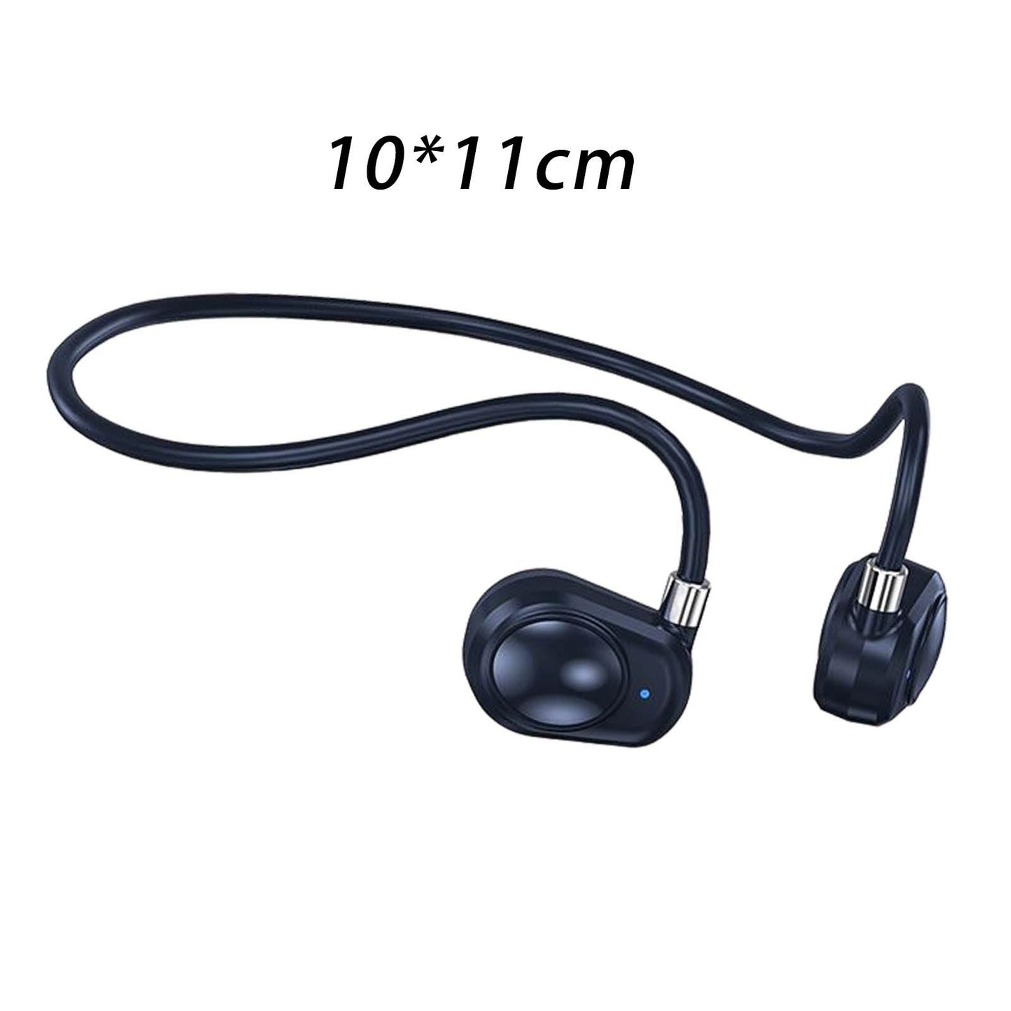 Headphones Headset Sweatproof HiFi Earphones for Cycling Workout Sports Blue