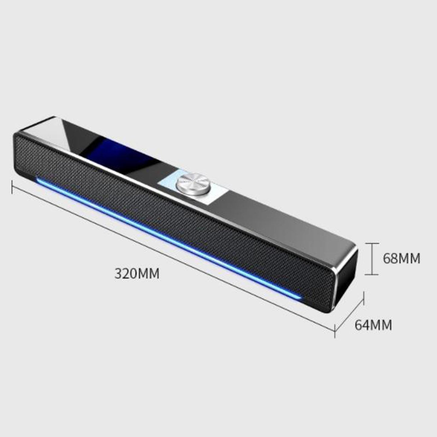 Computer Speaker Loud Volume Atmosphere Lamp HiFi Sound Quality Stereo Sound