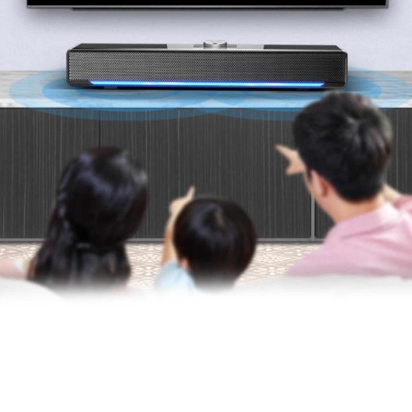 Computer Speaker Loud Volume Atmosphere Lamp HiFi Sound Quality Stereo Sound