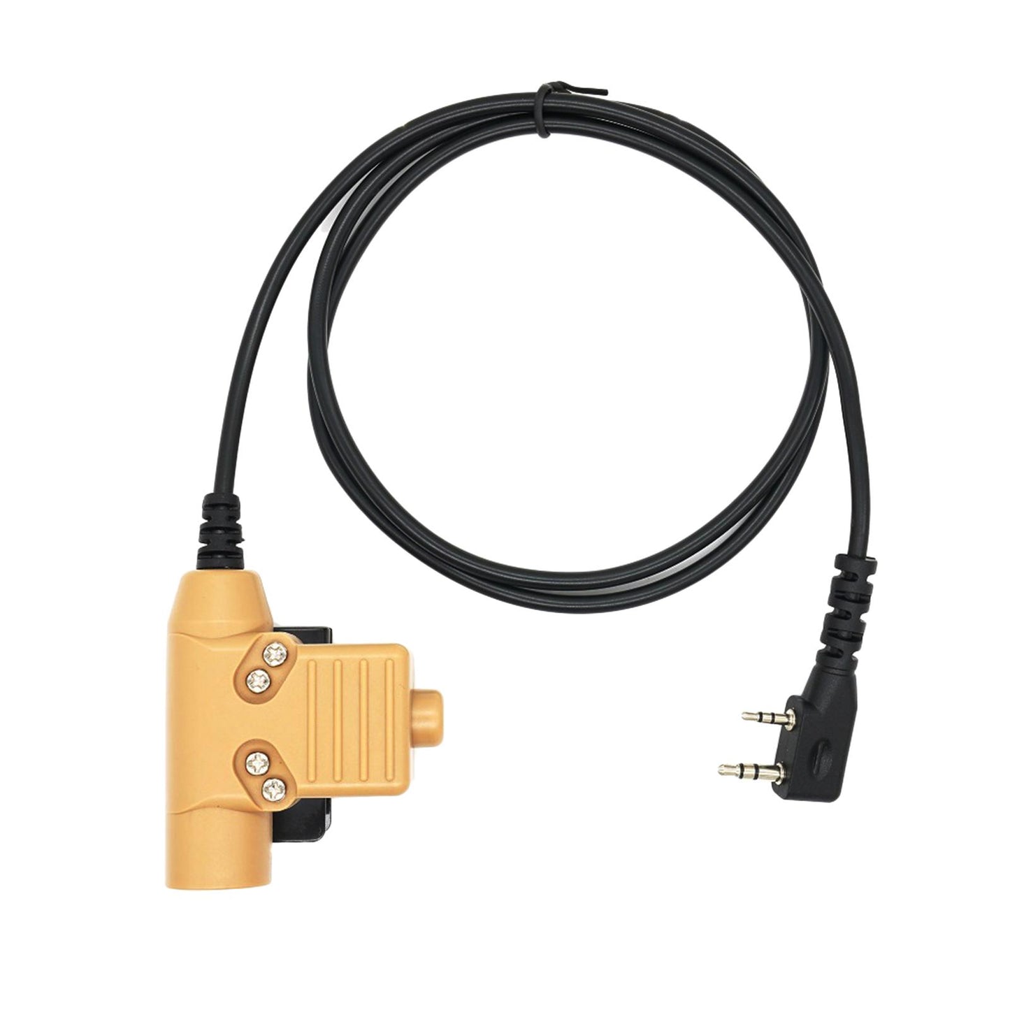 Walkie Talkie Radio Headset Adapter U94 PTT with Clip for Th-K2A UV5RA