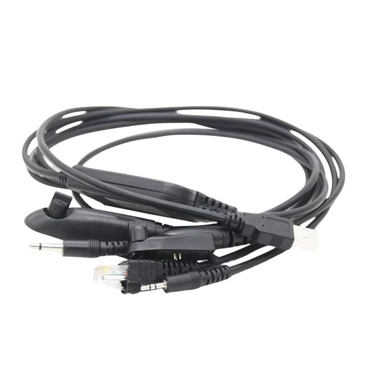 5 in 1 USB Programming Cable for EX600 GP328Plus EX500 HT1250