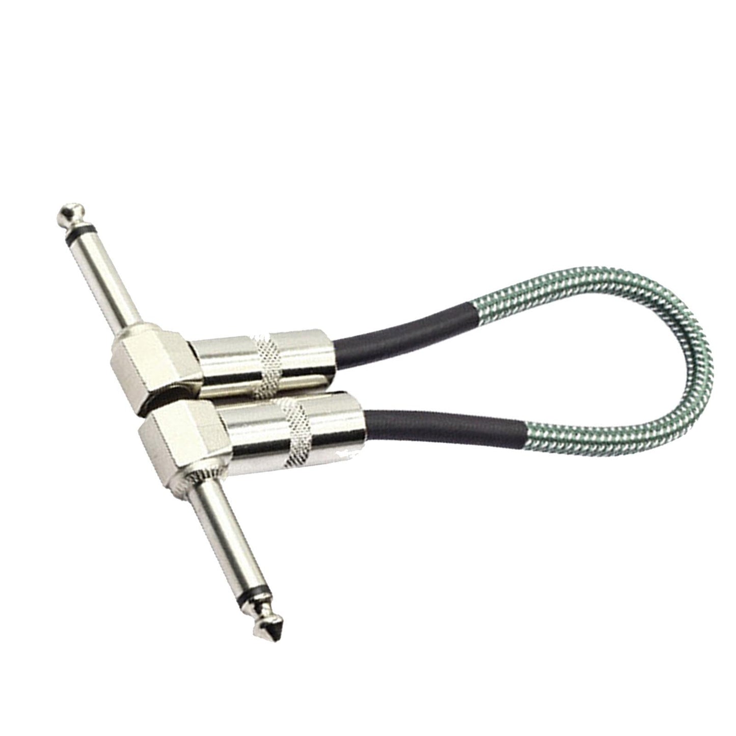 Electric Instrument Cable Braided Tweed Low Noise Guitar Cable for Equalizer