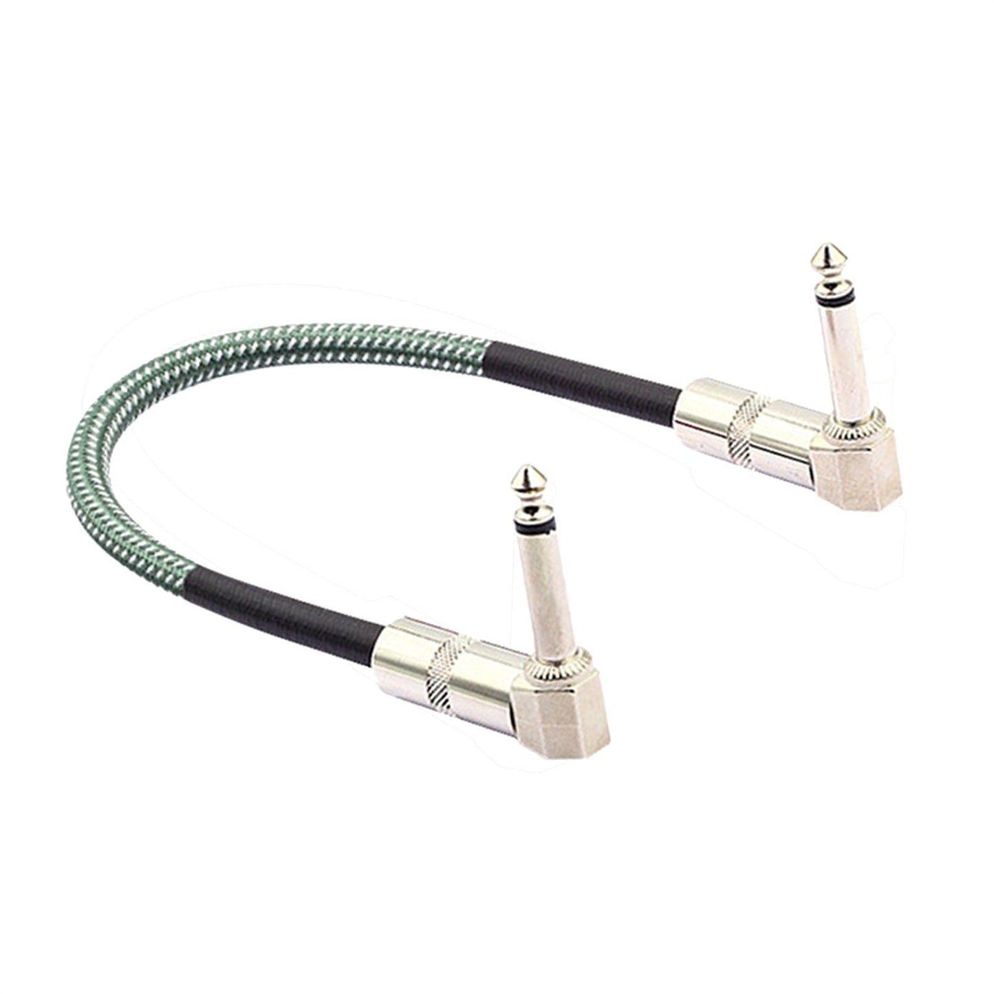 Electric Instrument Cable Braided Tweed Low Noise Guitar Cable for Equalizer
