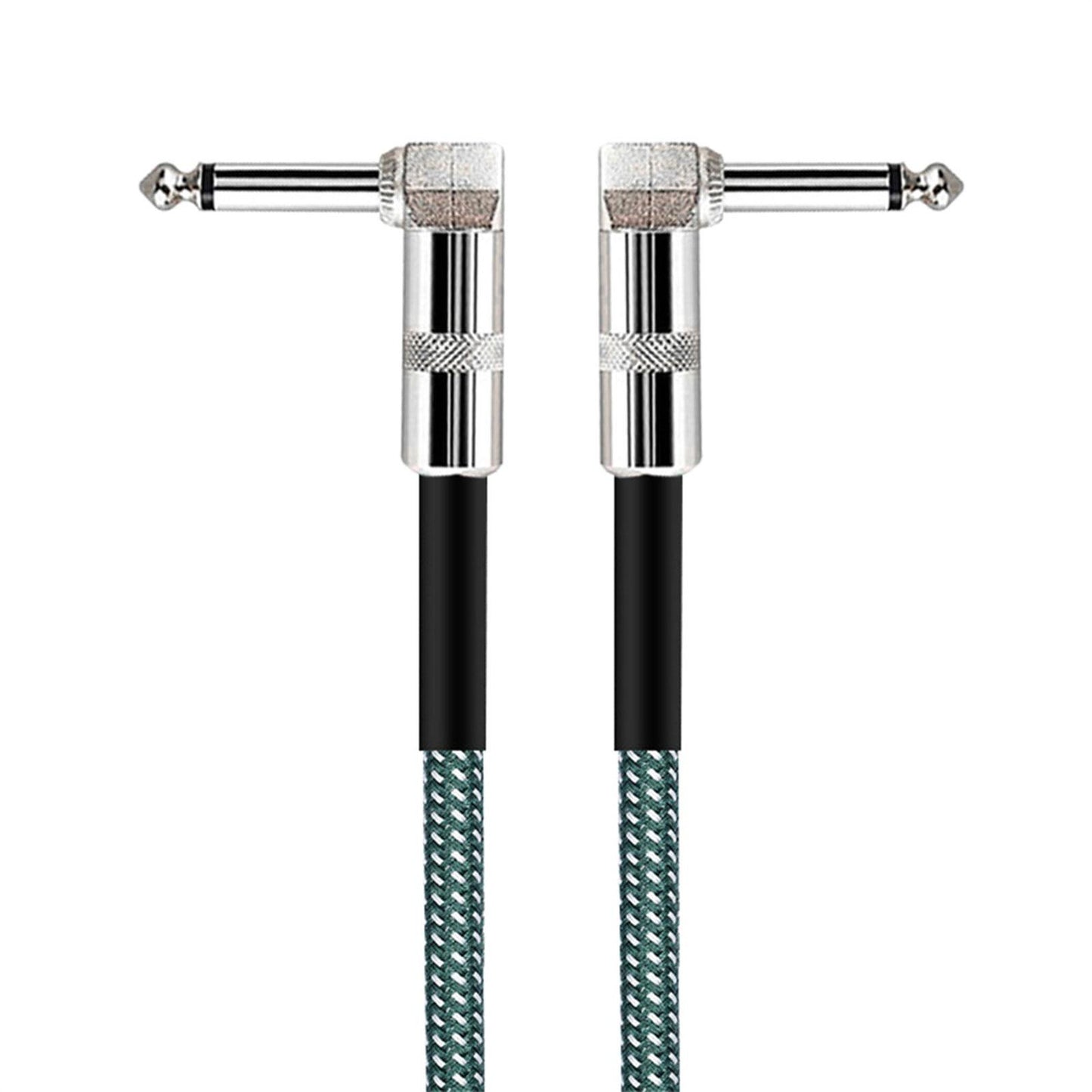 Electric Instrument Cable Braided Tweed Low Noise Guitar Cable for Equalizer