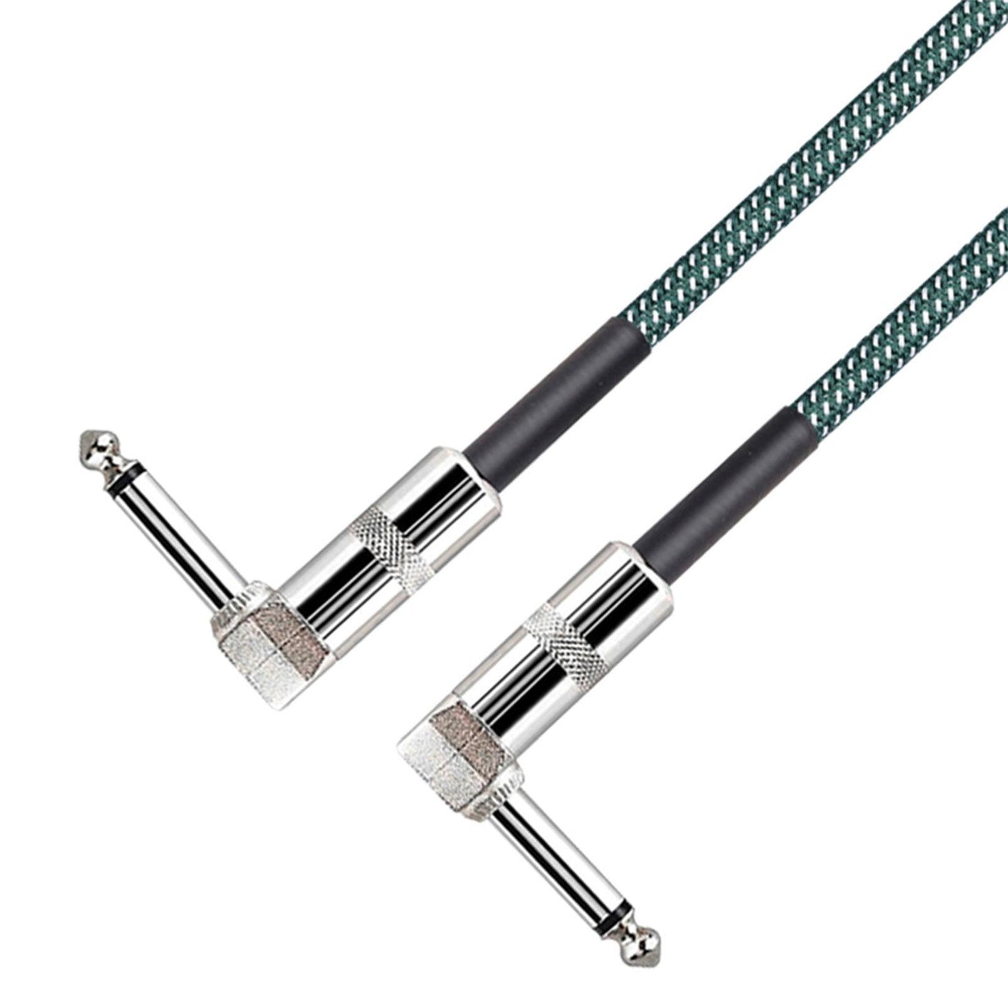 Electric Instrument Cable Braided Tweed Low Noise Guitar Cable for Equalizer