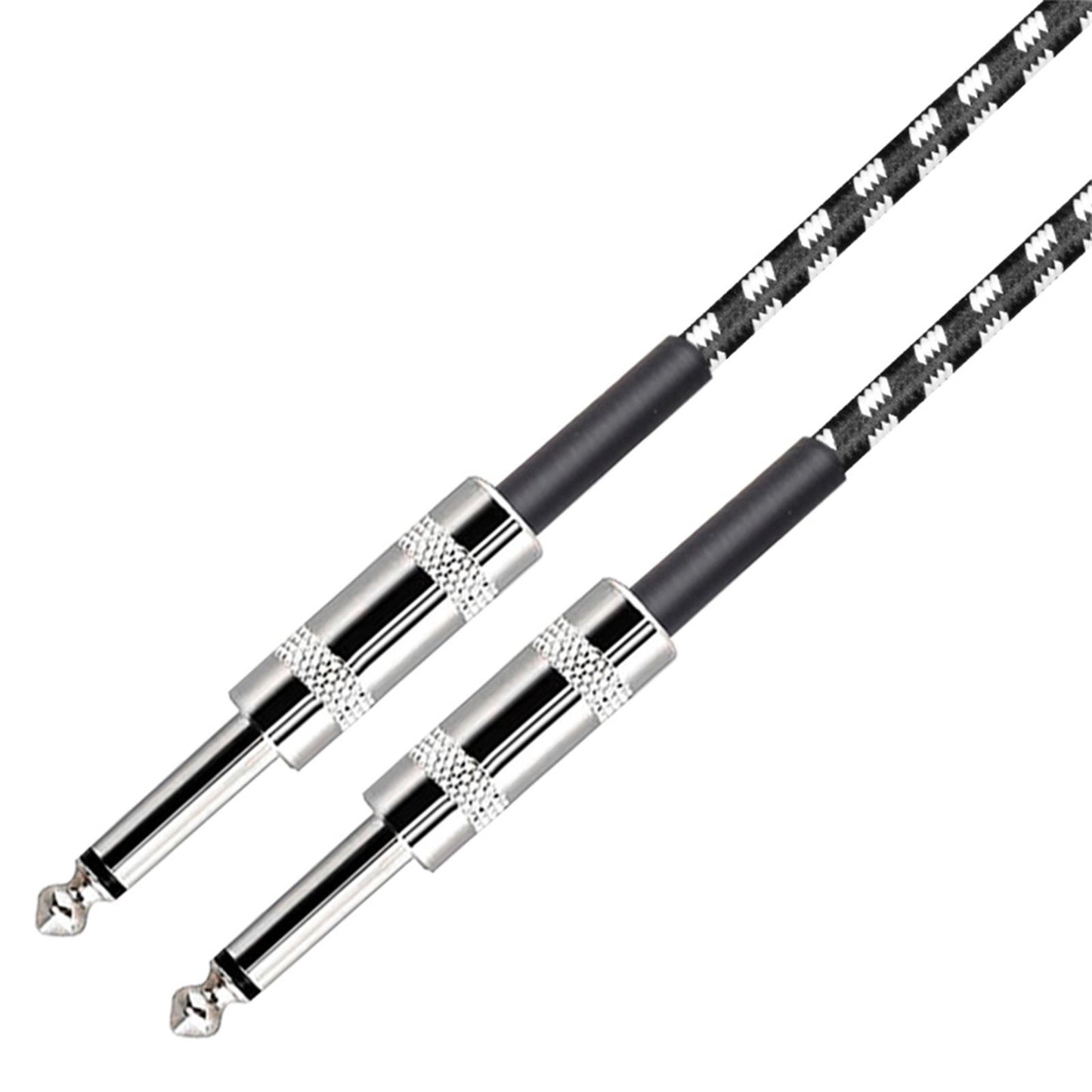 Guitar Cable Guitar 22AWG 6.35mm Plug Braided for Bass Mixing Console