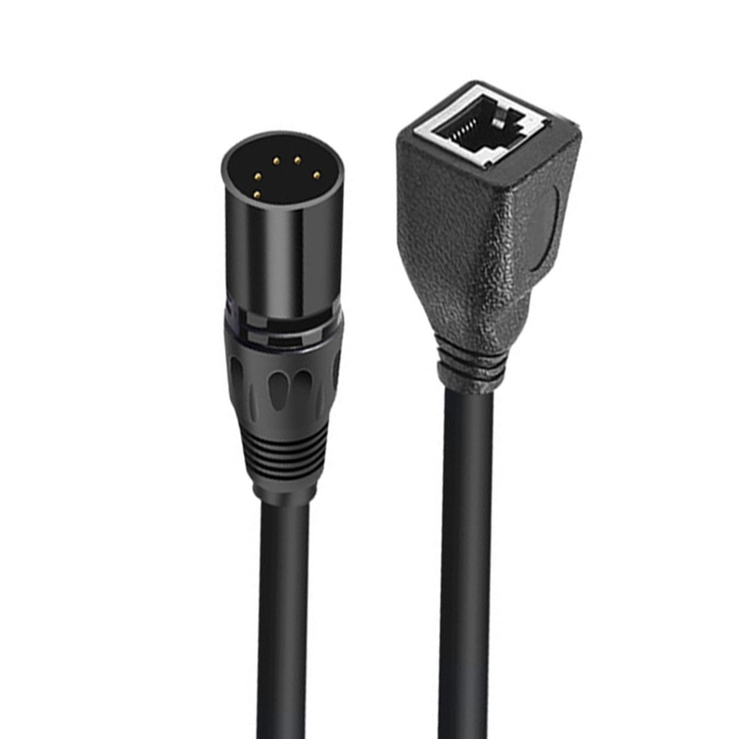 5 Pin XLR to audio Extension Cable 11.8inch Conversion Wire Cord