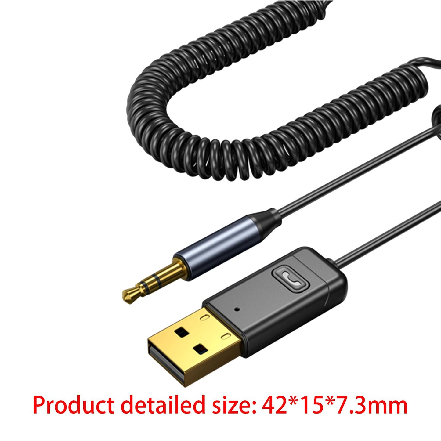 Audio Receiver Transmitter Listening Music V5.0 Chip for 3.5mm Devices