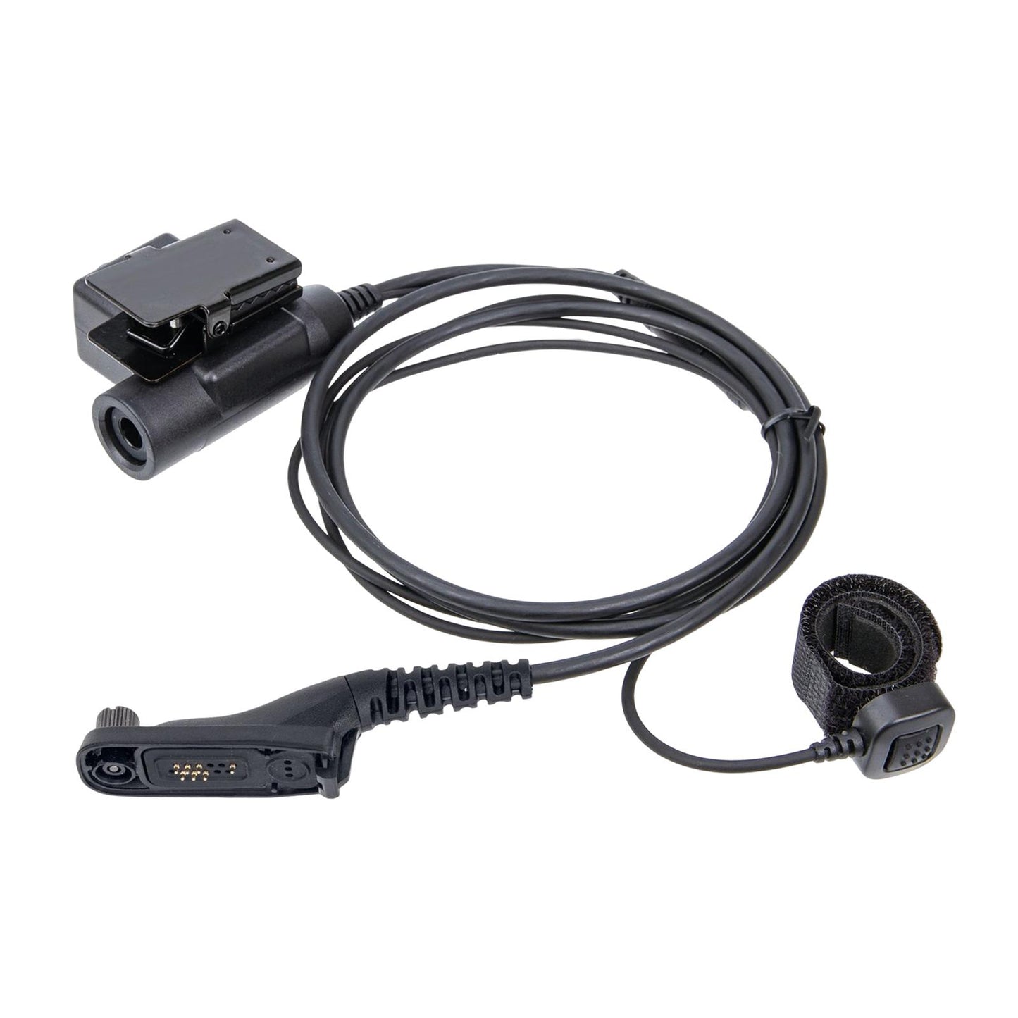 U94 PTT Adapter Connector Cable with Clip for Xir P8268 P8668 Walkie Talkie