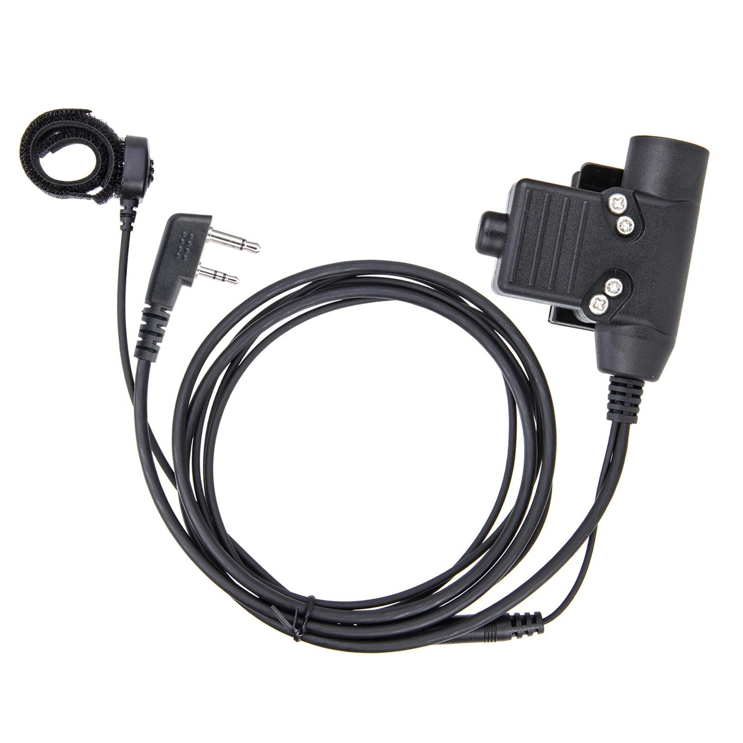 U94 PTT System with Finger Microphone Earpiece Adapter for V8 V80 V82