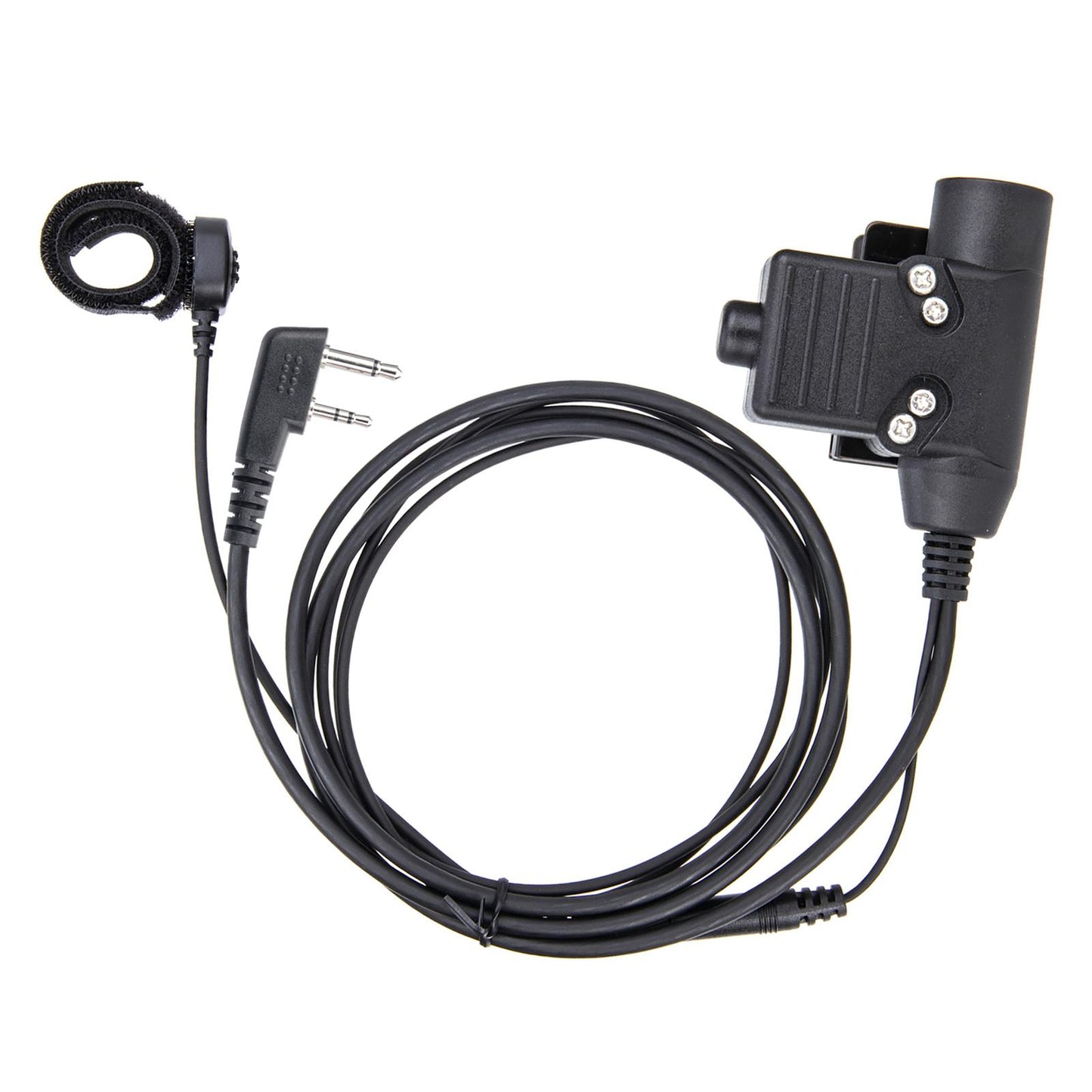 U94 PTT System with Finger Microphone Earpiece Adapter for V8 V80 V82