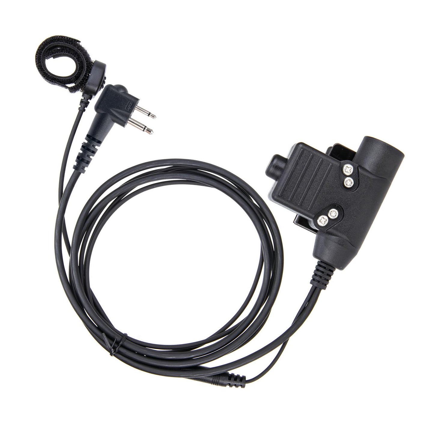 U94 PTT Adapter and Finger Microphone for GP88 GP300 Dep450 Two Way Radio