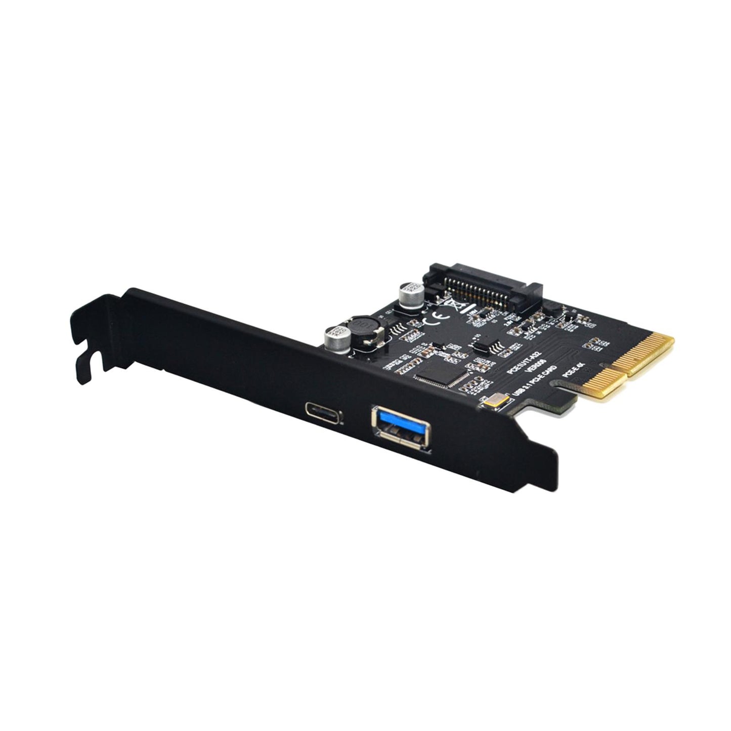 Pci-e to USB 3.1 Gen2 10 Gbps Type C Expansion Card for Computer PC 4X