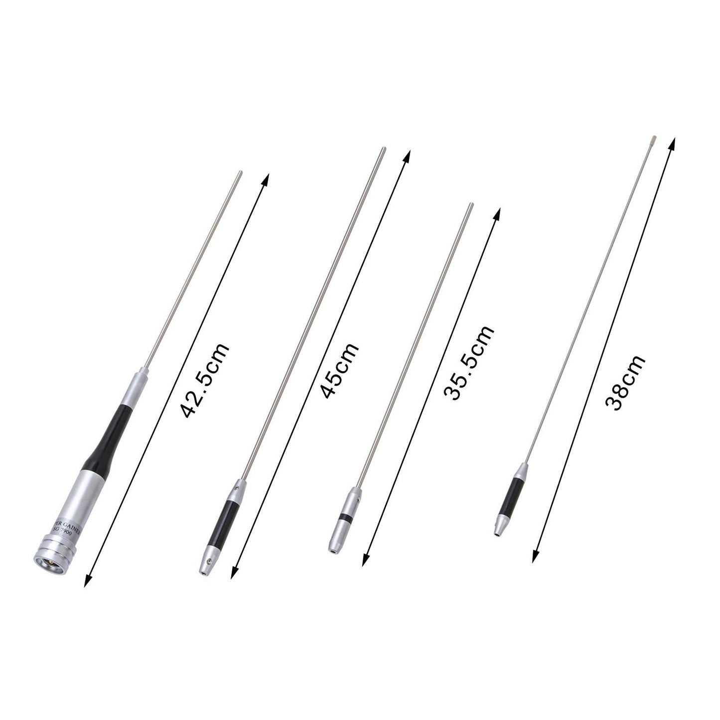 Car Mobile Radio Antenna SG7900 U/V Portable 5dBi/7.6dBi Auto Mobile Antenna